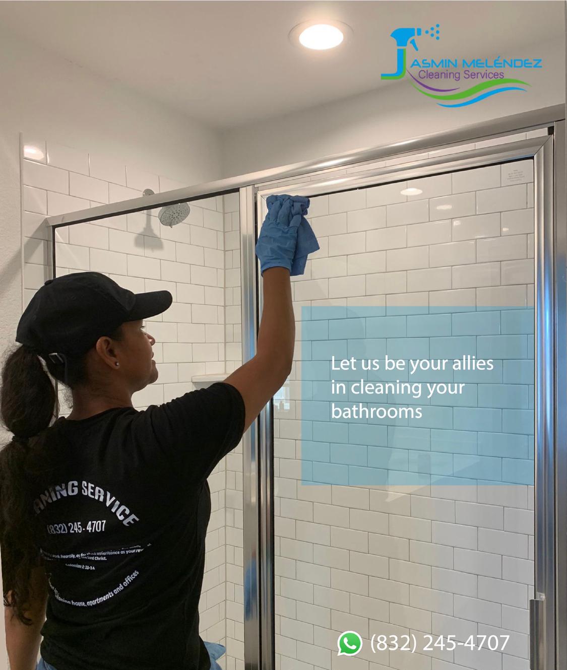 Jasmin Services Cleaning residential cleaning services in Houston TX for general cleaning, bathroom cleaning, kitchen cleaning, apartment cleaning and condo cleaning